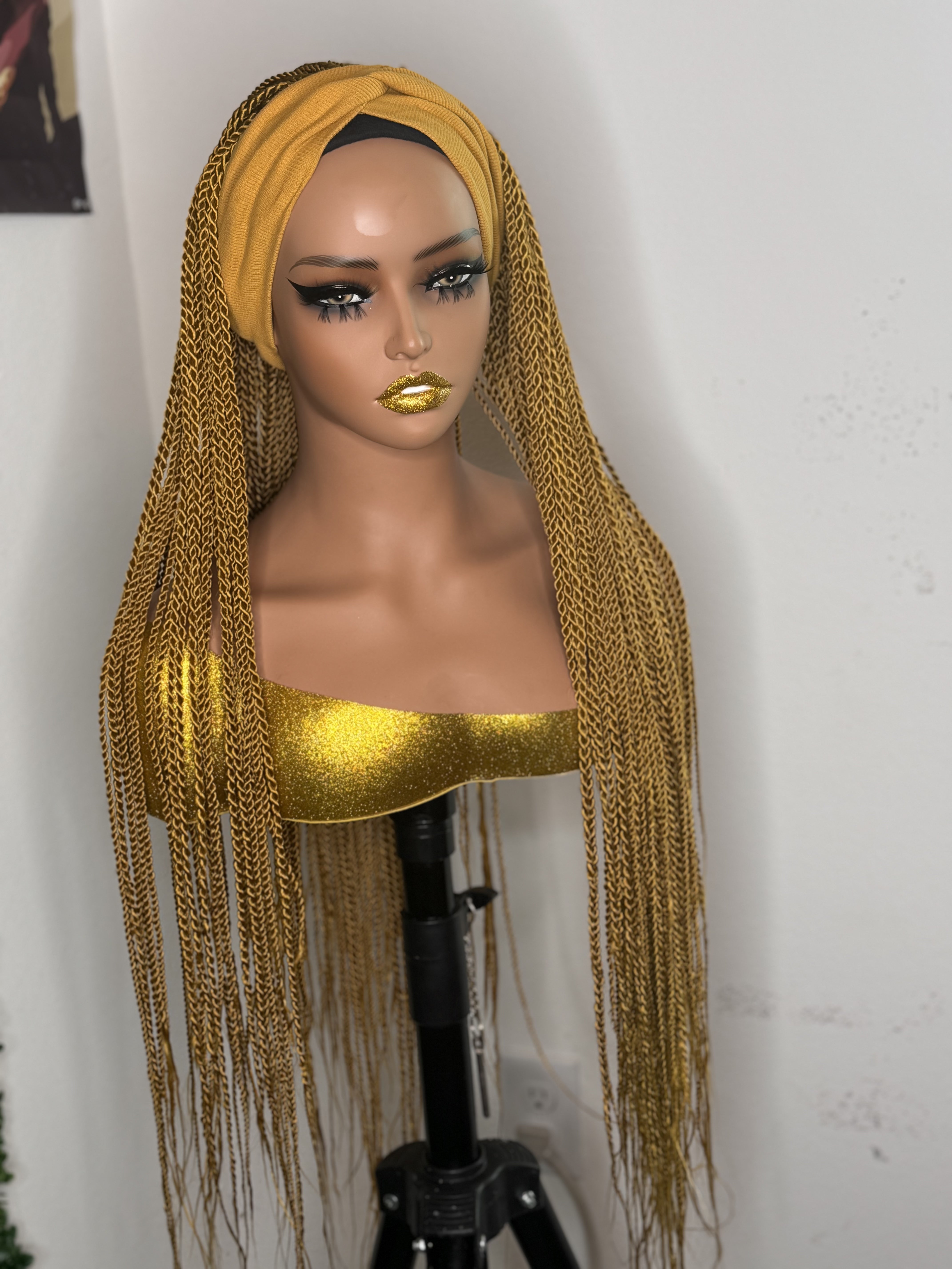 Box braids wig