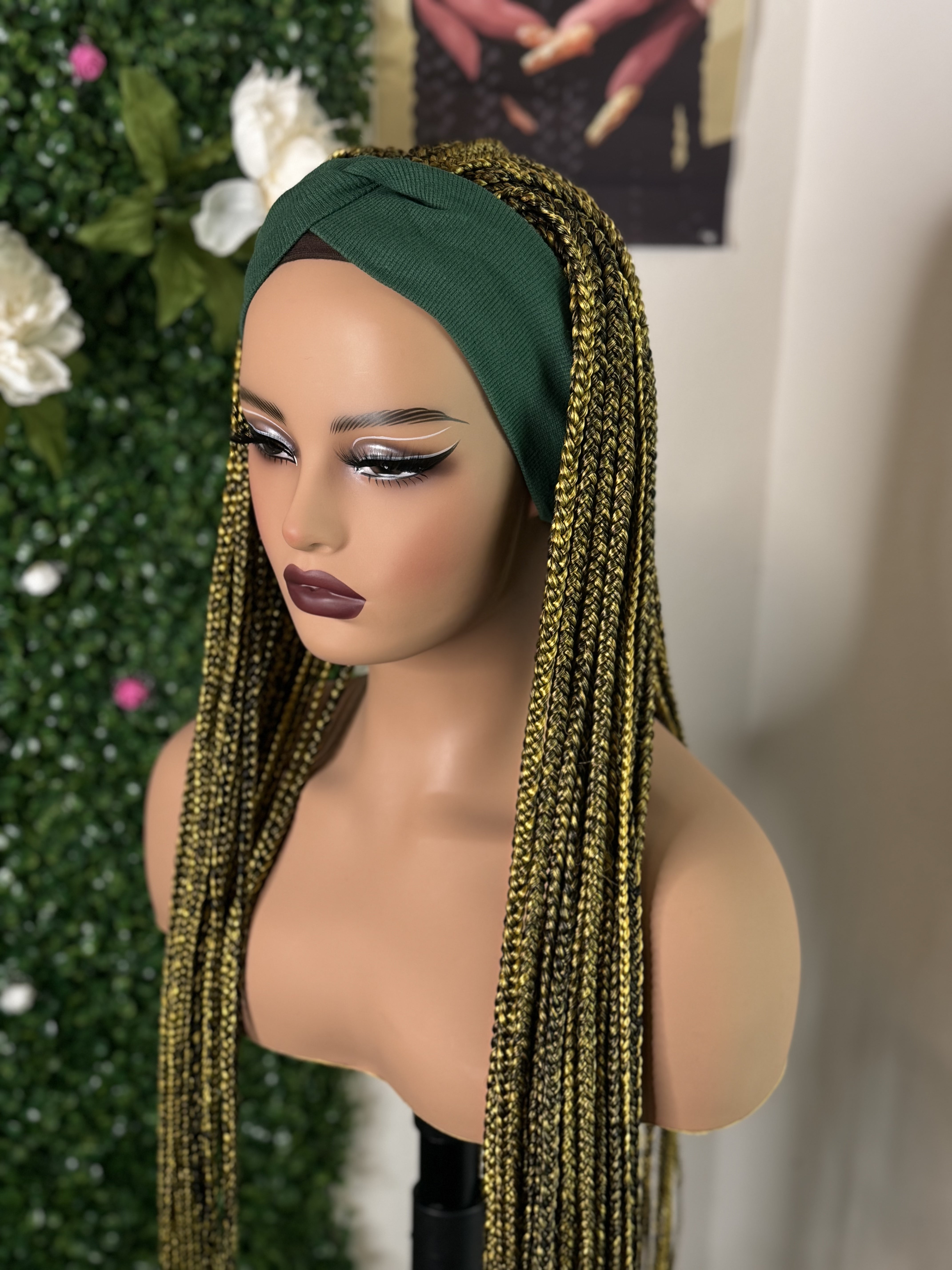 Box braids wig