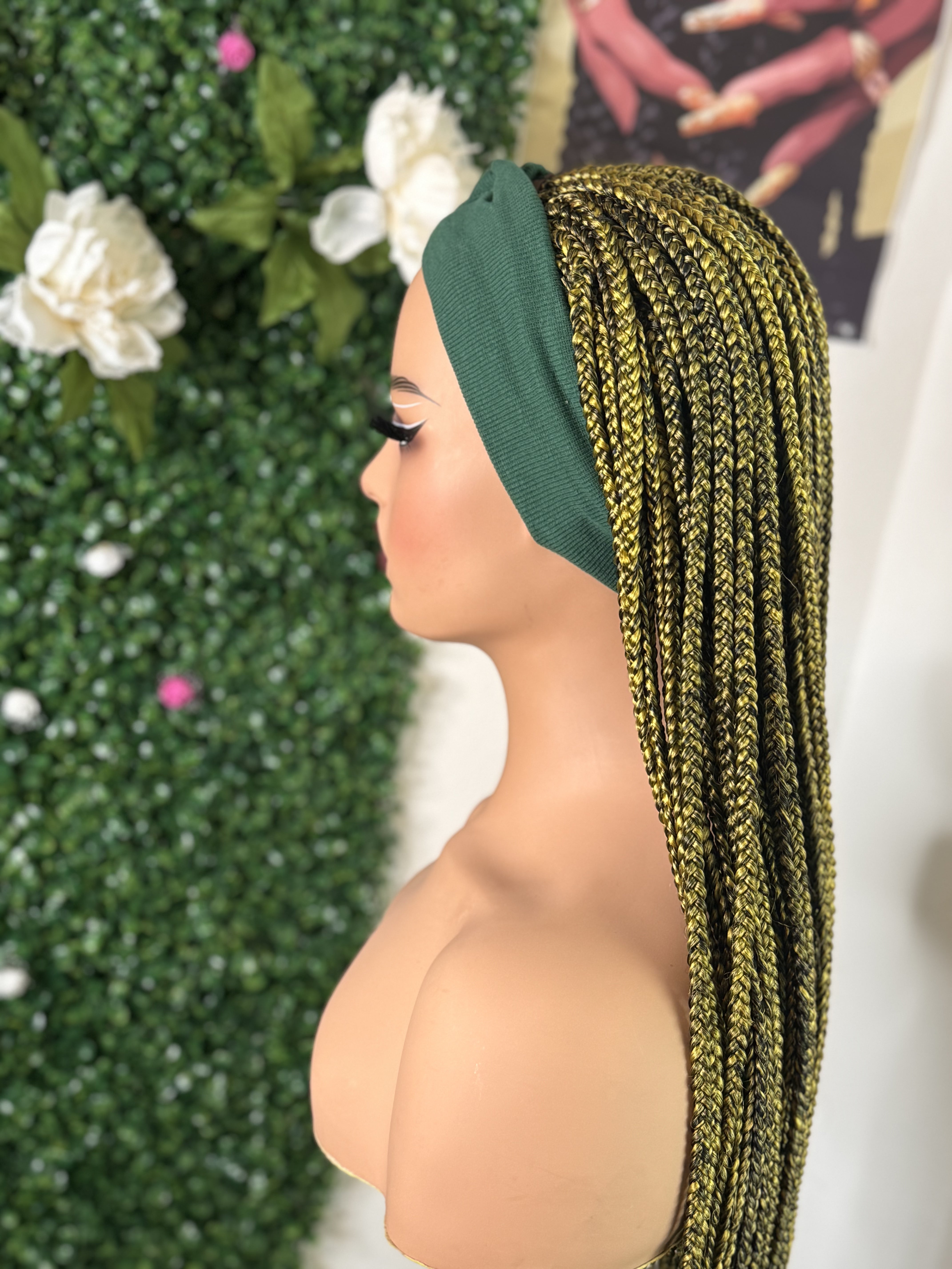 Box braids wig