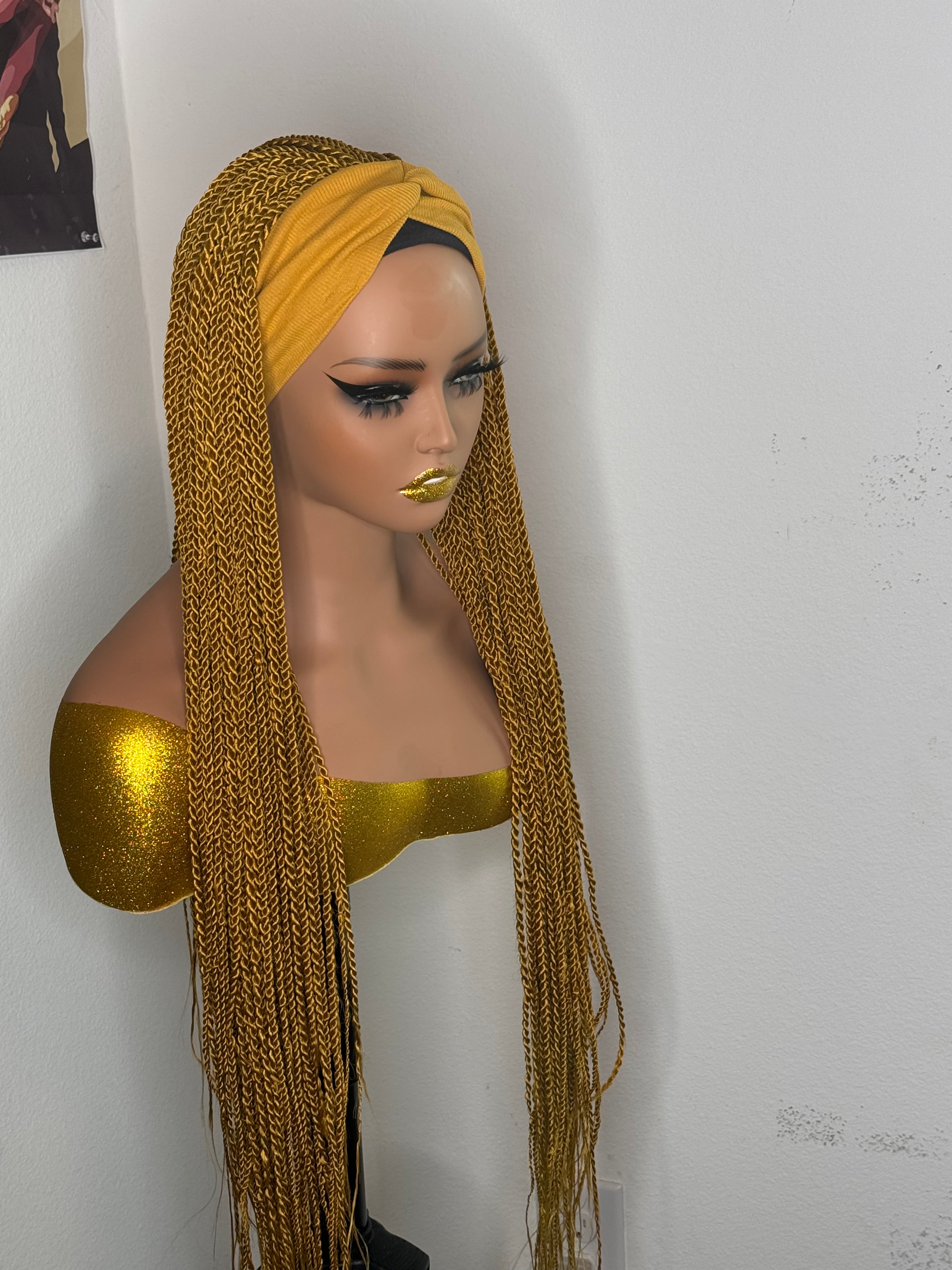 Box braids wig