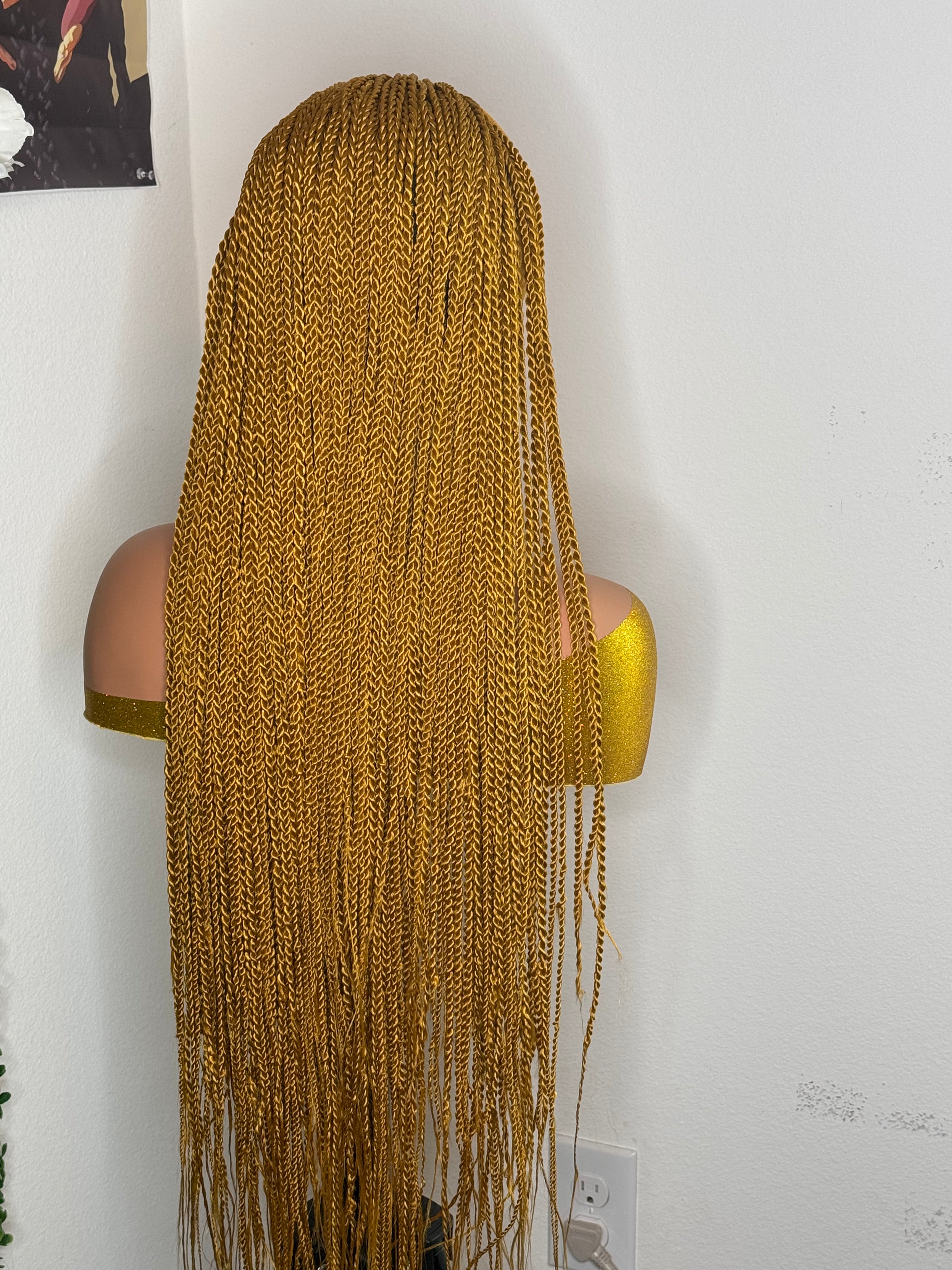 Box braids wig